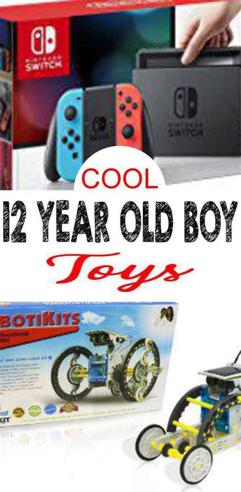 They might just turn off the video games in favor of these finds. Best Toys for 12 Year Old Boys | Birthday gifts for boys ...