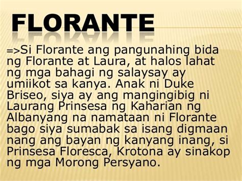 Mga Pangunahing Tauhan Sa Florante At Laura Ppt Tauhan Opisina Cloobx