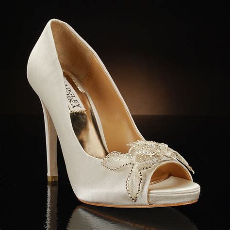 Image Detail For Badgley Mischka Reta Cream Wedding Shoes And Reta