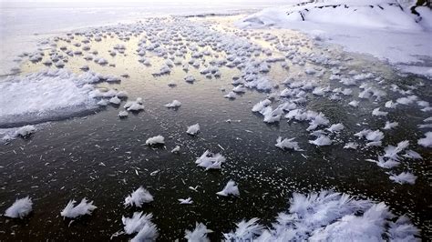 Ice Flowers On Näsijärvi Lake Photo By Juha Laukka Tampere Finland