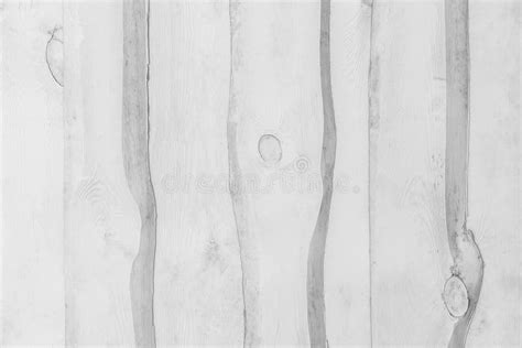 White Painted Board Surface Wood Texture Background Wooden Plank Stock