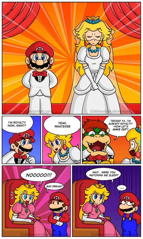 Wedding Time By Gabasonian On Deviantart Super Mario Bros Mario