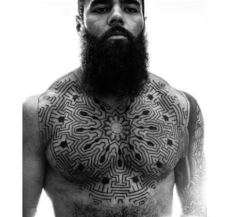 As with about any tattoo, its your choice. 50 Tribal Chest Tattoos For Men - Masculine Design Ideas