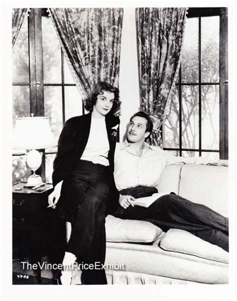 His father was the president of the national candy company. Edith Barrett Price and Vincent Price | Vincent Price ...