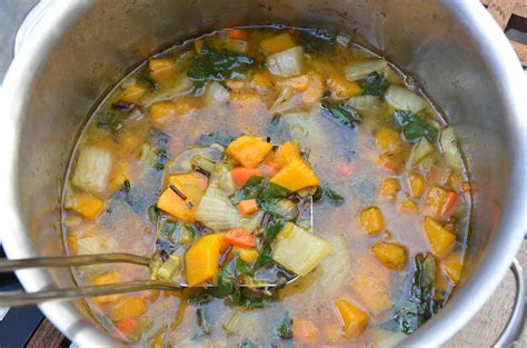 Rustic Butternut Squash Soup With Fennel And Wild Rice Pamela Salzman