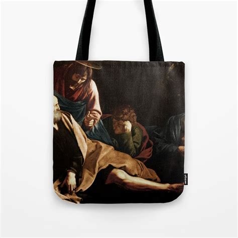 Christ On The Mount Of Olives Caravaggio Tote Bag By Tsell Society6