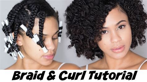 Yet, the time does not stand still, and new ideas come rushing into fashion. Braid and Curl Tutorial on Natural Hair with Hair Yum ...