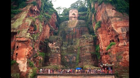 The Leshan Giant Buddha Chinese Massive Stone Statue Who