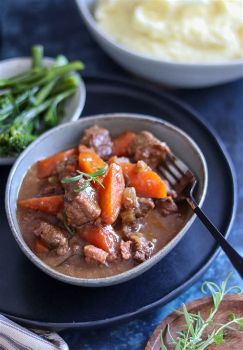 Slow cooker beef & ale stew