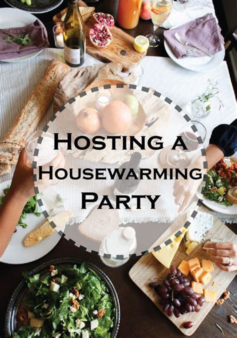 Tips And Ideas For Hosting A Housewarming Party Or Any Party At Home