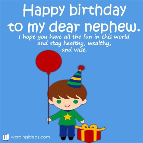 Happy Birthday Nephew 35 Birthday Wishes For Your Dear Nephew