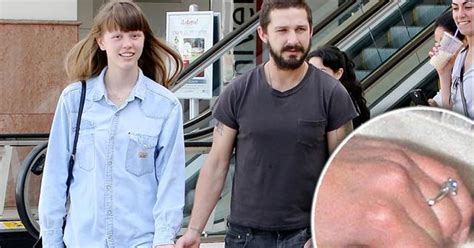 Shia Labeoufs Girlfriend Mia Goth Wears Diamond Ring On That Finger Are They Engaged