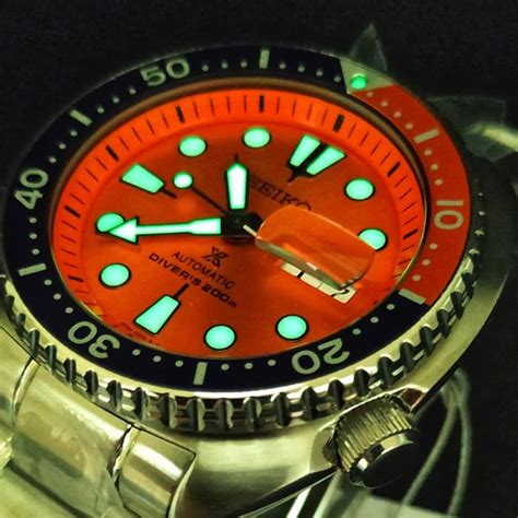 Seiko Prospex Turtle Limited Edition Nemo Srpc95k1 Orange Dial