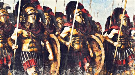 Battles Of Ancient Sparta 14 Painting By Am Fineartprints