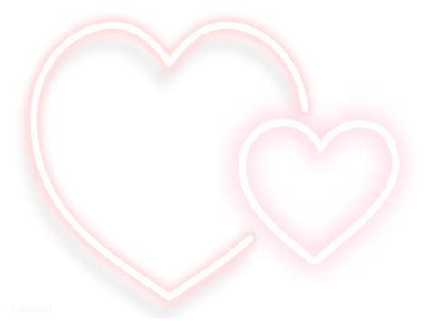 Neon Heart Png Clipart Png All Png All
