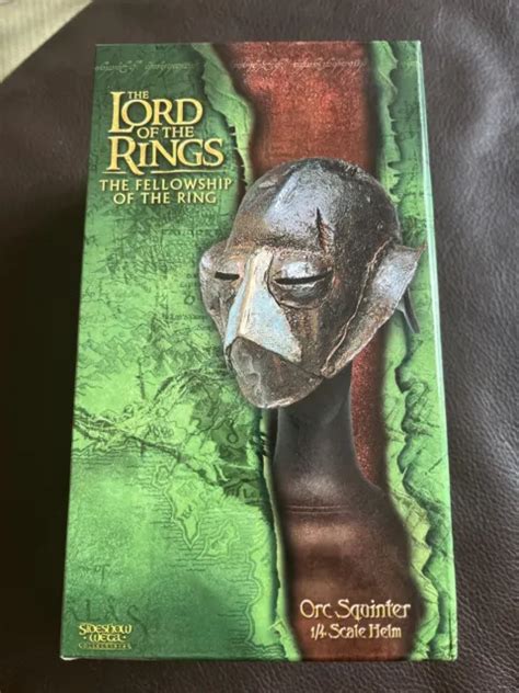 Lord Of The Rings Orc Squinter Sideshowweta 2001 14 Scale Helm Nib
