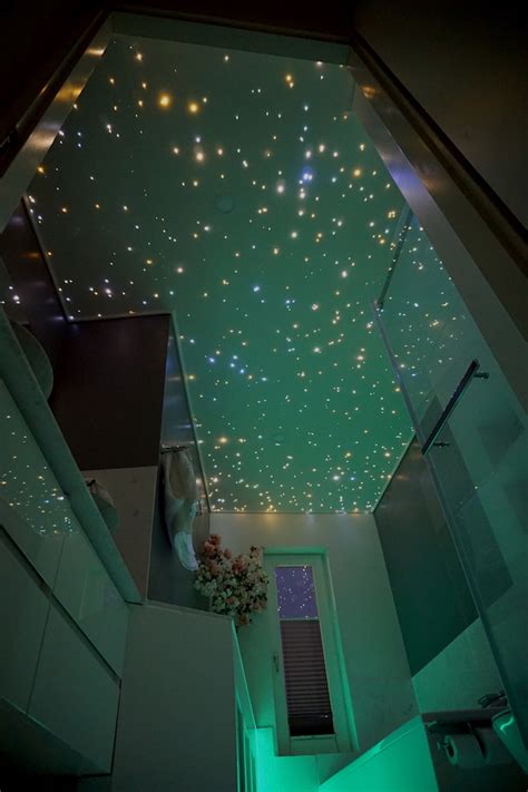 Ein sternenhimmel für ihr badezimmer. Nahtlose Badezimmer Sternenhimmel mit 600 funkelnden ...