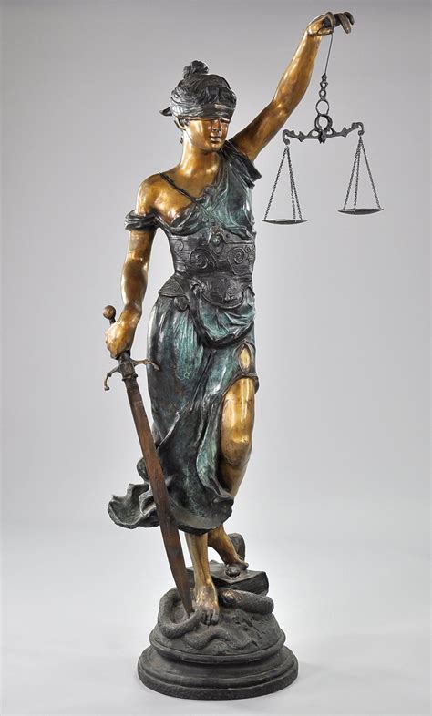 Последние твиты от blind justice (@blindjustice90). A Large Bronze Statue of Themis, Blind Justice | Deusa ...