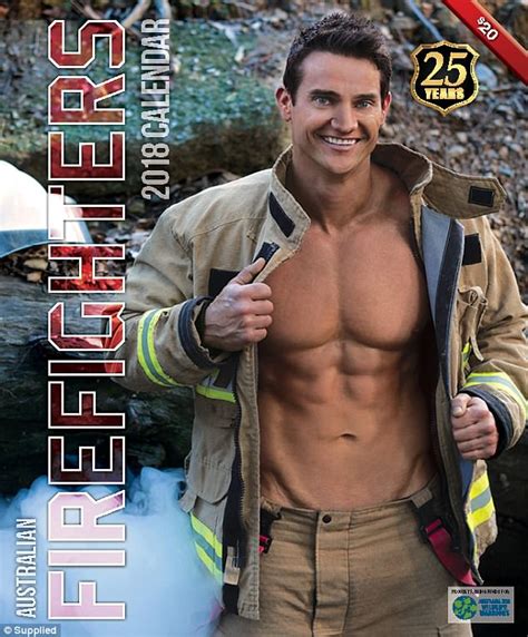 Australian Firefighters Pose For 2018 Edition Of Calendar Daily Mail