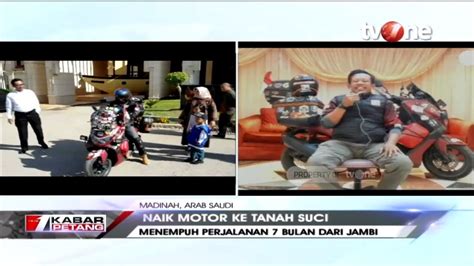 If it enters the channel again, the potential is 120 %. Kisah Lilik Gunawan, Naik Motor ke Tanah Suci - YouTube