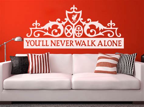 *** and you'll never walk alone. Liverpool FC - You'll Never Walk Alone, Wall Decor ...