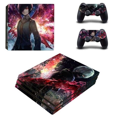 Tokyo Ghoul Ps4 Pro Skin Vinyl Sticker Cover