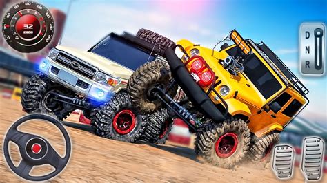 Off Road Monster Truck Spintrials Driving 4х4 Jeep Suv Racing