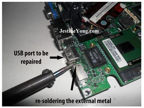 Laptop USB Port Repaired | Electronics Repair And ...