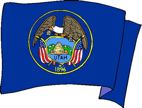 Utah Flag Pictures And Information About The Flag Of Utah