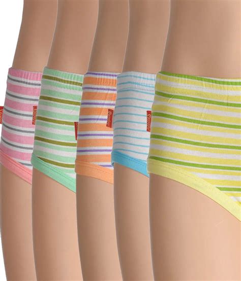 Spictex Multicolor Cotton Panty Set Of 5 Buy Spictex Multicolor
