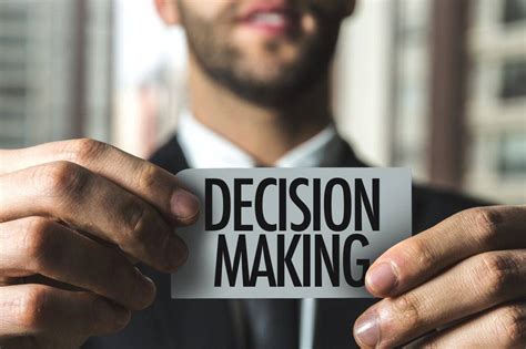 5 Reasons Why Decision Making Skills Are So Important In Management