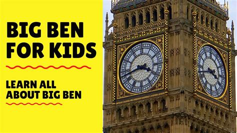big ben clock facts