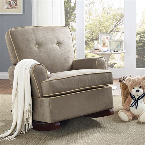 In this article, we review the nine best the editor's choice for the best nursery chair is the davinci owen upholstered swivel glider with ottoman. Baby Relax Harbour Glider Rocker and Ottoman Set, Beige ...