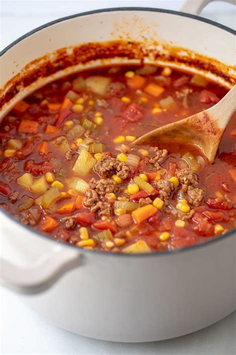 Articles about recipes/ground beef on kitchn, a food community for home cooking, from recipes to cooking lessons to product reviews and advice. Hamburger Soup | Recipe | Easy hamburger soup, Beef soup ...