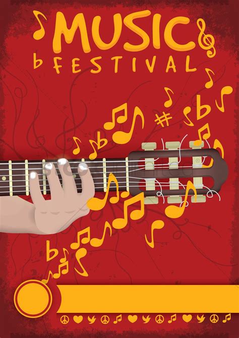 This site is still a work in progress. Music festival poster design Vector Image - 1974996 ...