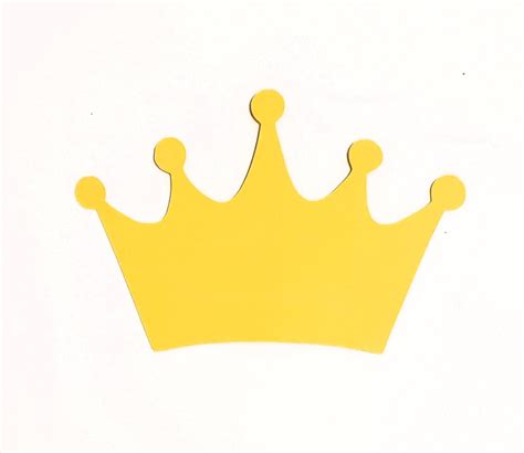 Crown Die Cuts Crown Cut Outs Crown Cutouts Crown Paper Shape Etsy