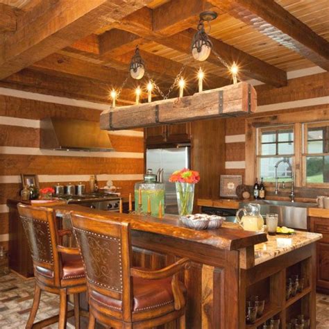 Beautiful Rustic Light Fixture Ideas To Update The Kitchen In A Cabin