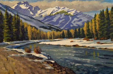 Elk River At Fernie 1086 Artmatch Online Gallery