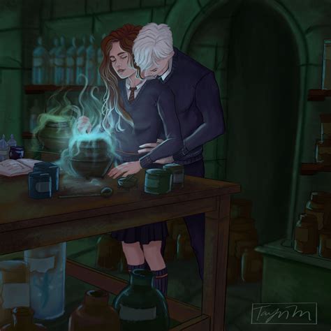 Draught Of Dreams Dramione Fan Art Draco Malfoy Fanart Draco And Hermione Fanfiction