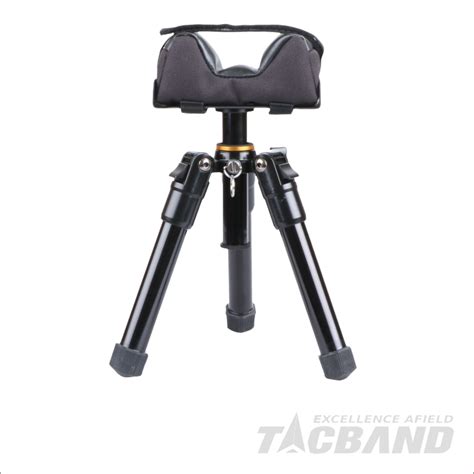 Tacband Sst02 Portable Gun Rest Shooting Tripod With Filled Cushion Bag