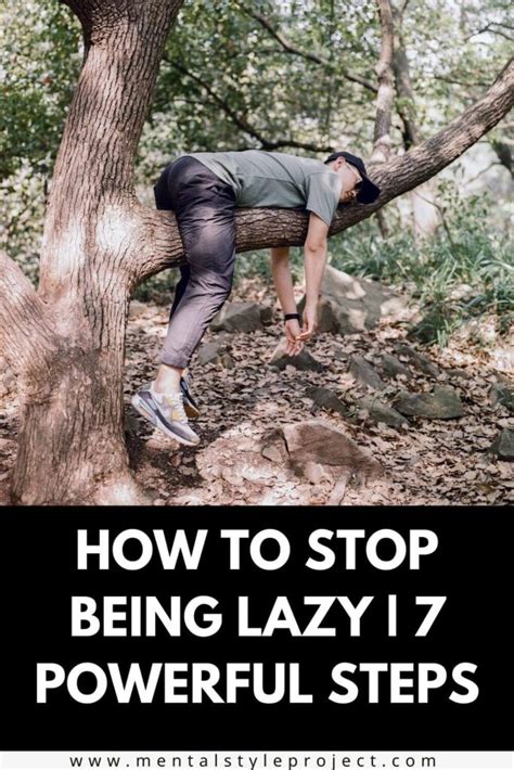 How To Stop Being Lazy 7 Powerful Steps To Overcome Procrastination Msp