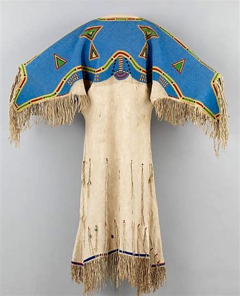Beaded Sioux Dress Circa 1880 Native American Clothing Native