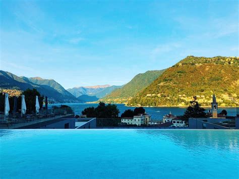 Get The Best Views Of Lake Como From This Hotels Infinity Pool