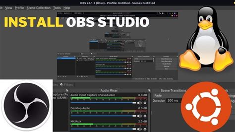 Install Obs Studio Ubuntu Terminal Bahasa Indonesia YouTube