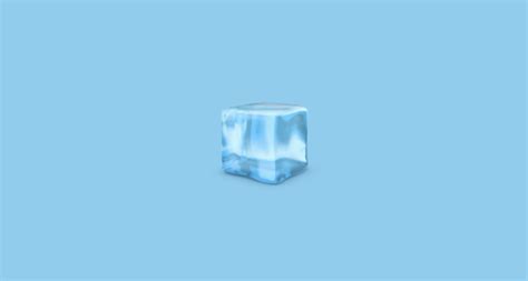🧊 Ice Emoji On Apple Ios 132