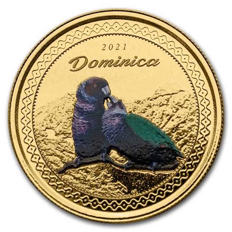 Buy 2021 Dominica 1 Oz Gold Sisserou Colorized Apmex