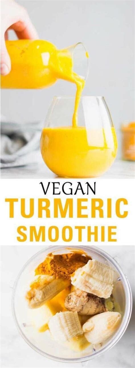 Healthy Turmeric Smoothie Recipes