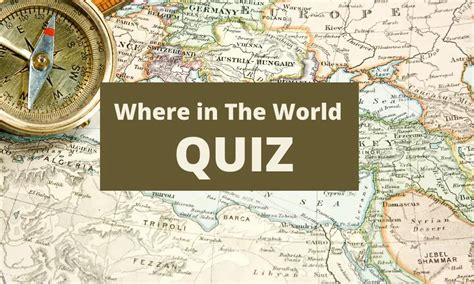 Where In The World Quiz Questions And Answers 2024