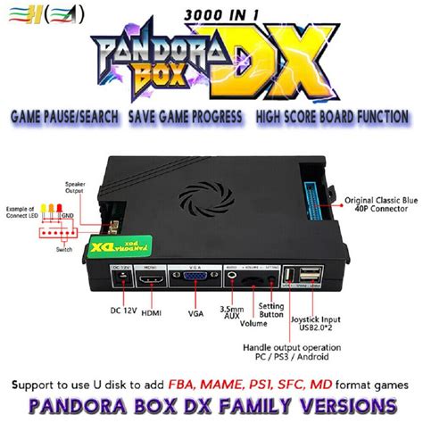 2020 Original Pandora Box Dx 3000 In 1 Pandoras Toy Box