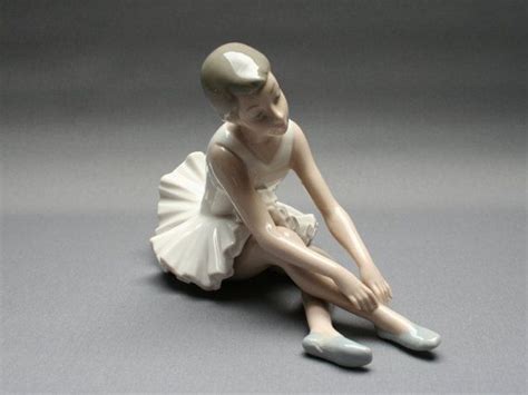 Porzellan Lladro Nao Vintage 80er Jahre Ballerina Ballett Ballet